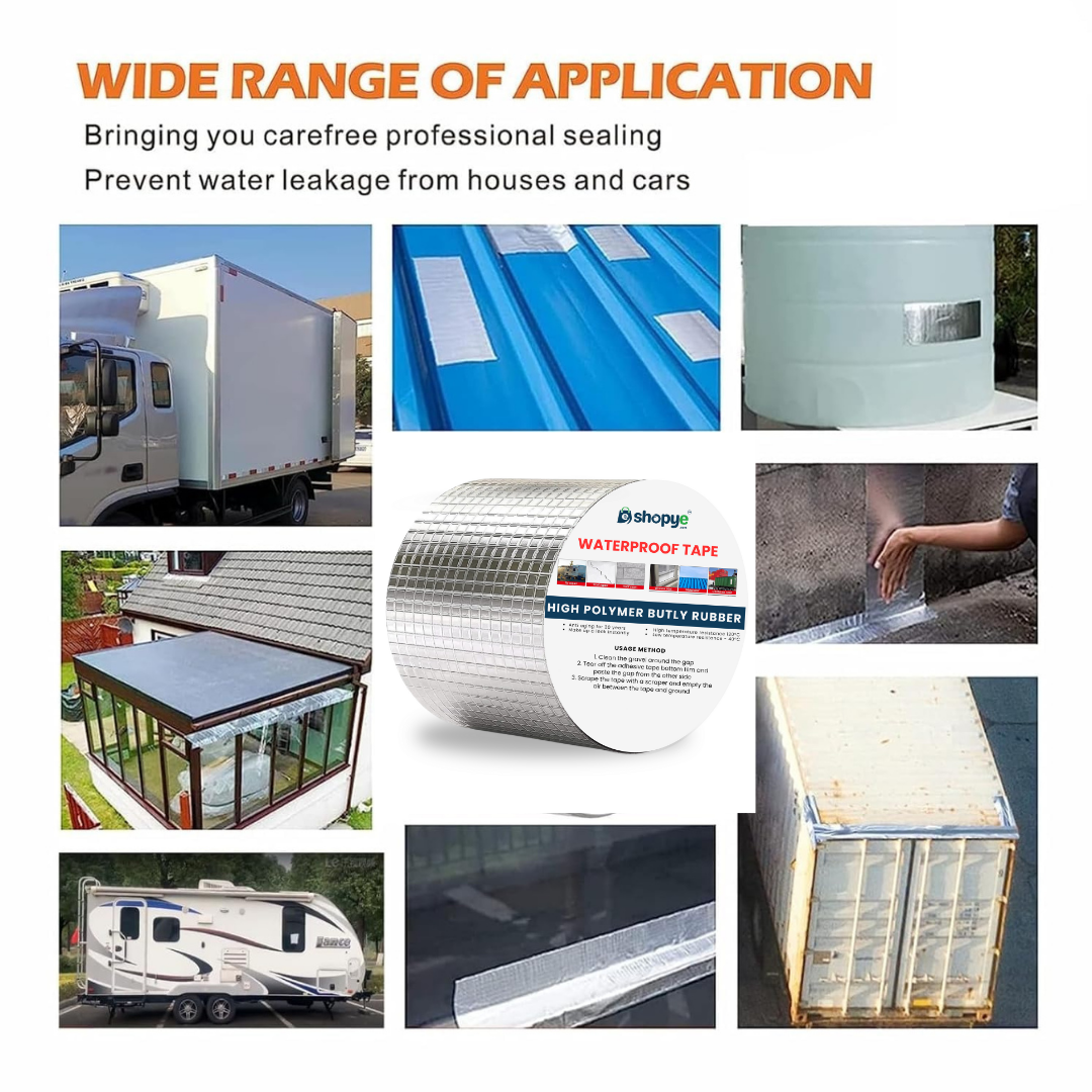 ESHOPYE ™ Adhesive Waterproof Tape - Super Strong Permanent Roof Leak Repair
