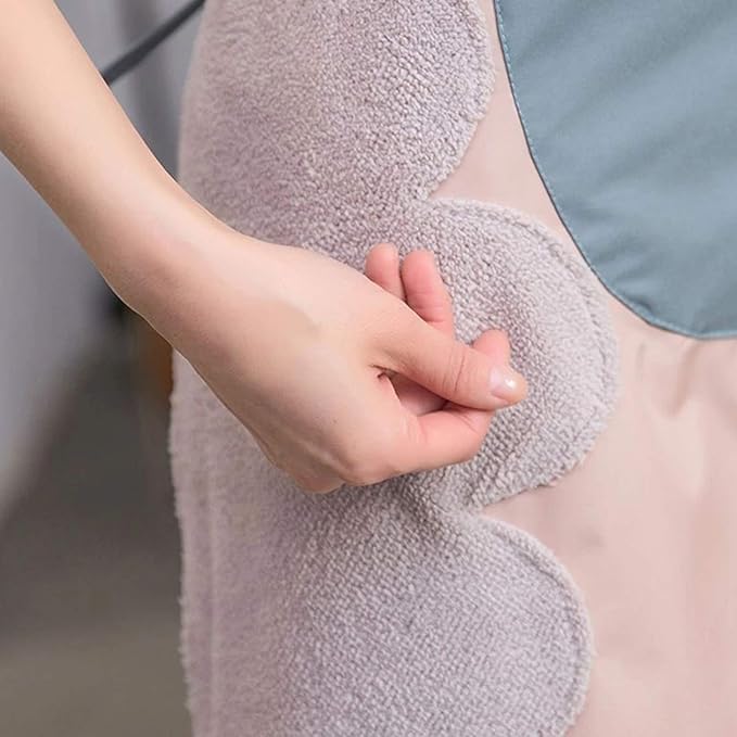 ESHOPYE ™ 1 Pcs Assorted Waterproof Kitchen Apron for Women with Big Front Pocket