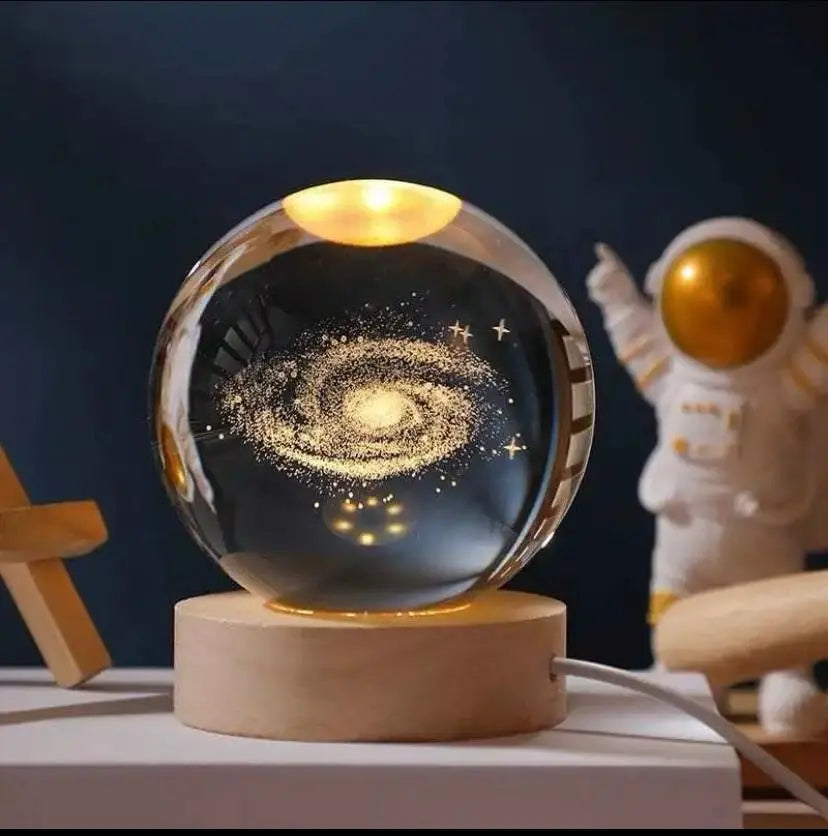 Crystal Ball (3D Assorted Design) | Elegant Decorative Display Piece