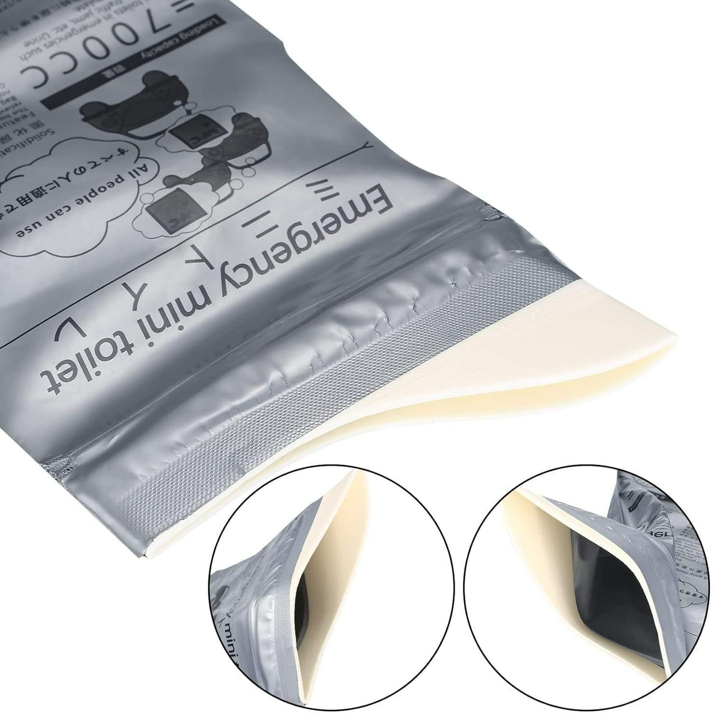 ESHOPYE ™ Emergency Mini Toilet-Urine Bag (Pack of 4)