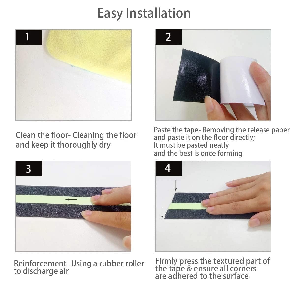 Anti Slip Tape – Safety Grip Tape with High Visibility Glow