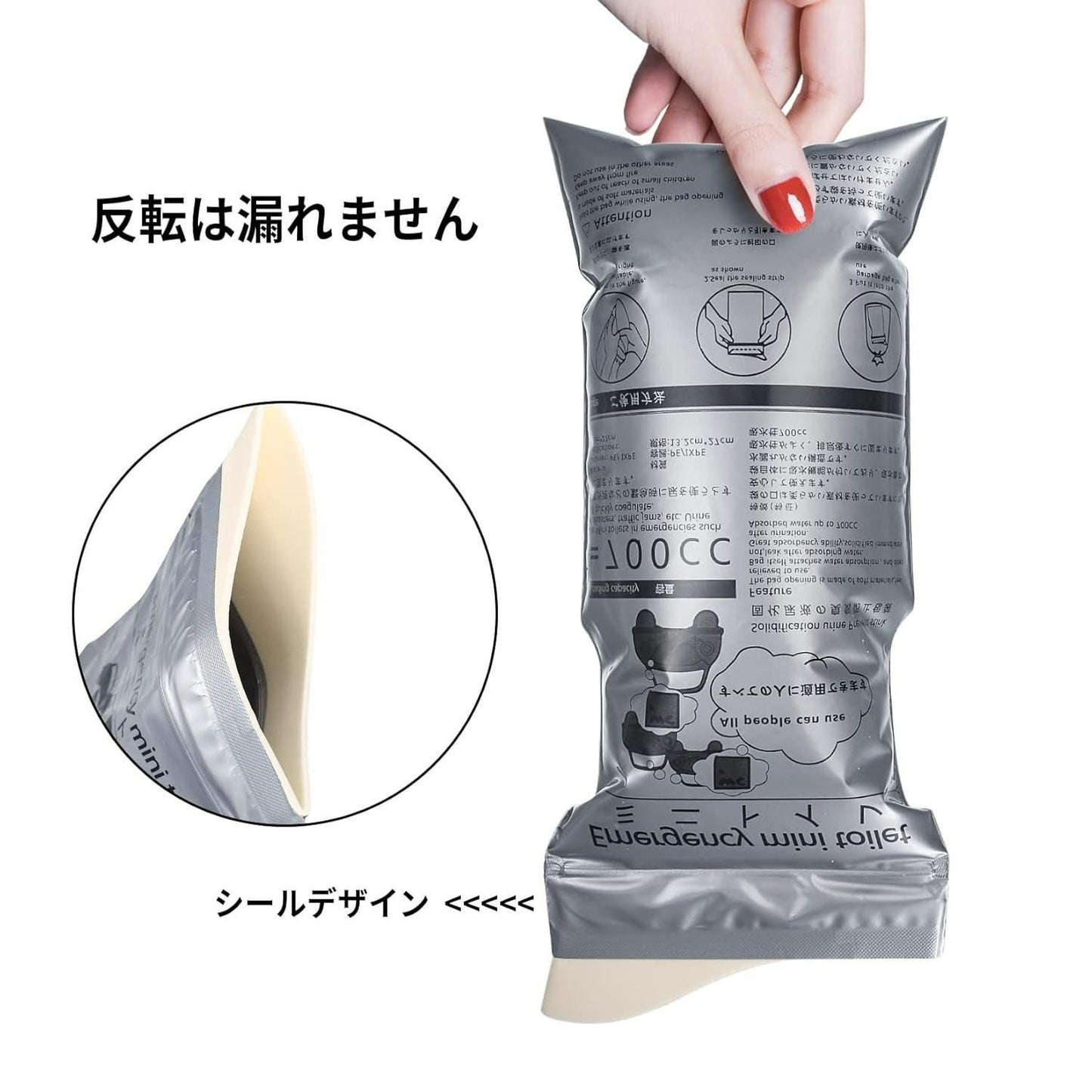 ESHOPYE ™ Emergency Mini Toilet-Urine Bag (Pack of 4)
