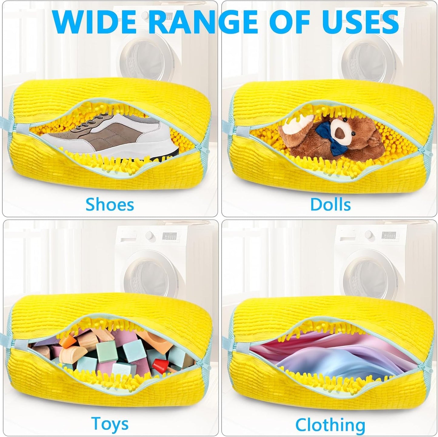 Laundry Shoe Bag for Washing Machine – Washable Organizer for Shoes
