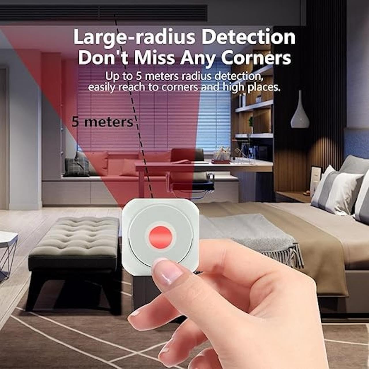 ESHOPYE ™ Cameras Detector Device Suitable for Hotel Inspection Privacy Protection Rental Home