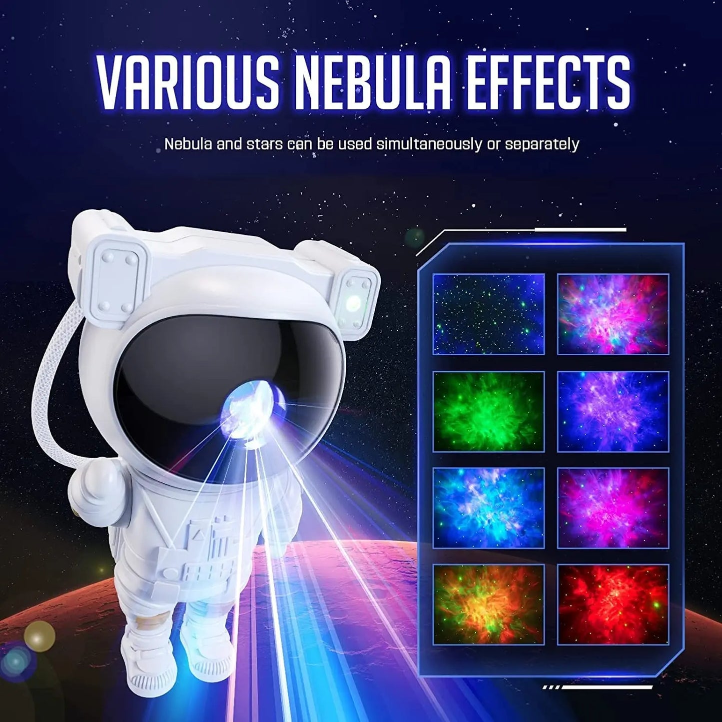Astronaut Galaxy Projector – Create a Cosmic Ambience at Home