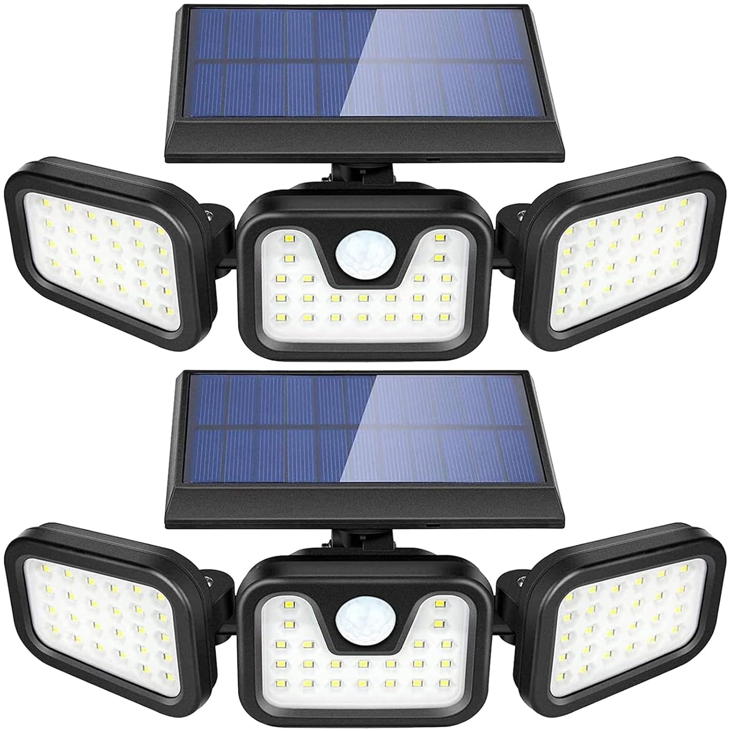 ESHOPYE ™ Solar Outdoor Lights, 3000LM Super Bright Motion Sensor Outdoor Light, IP65 Waterproof Wide Angle 6500K Solar Powered Security Flood Lights for Outside Garage Yard Patio