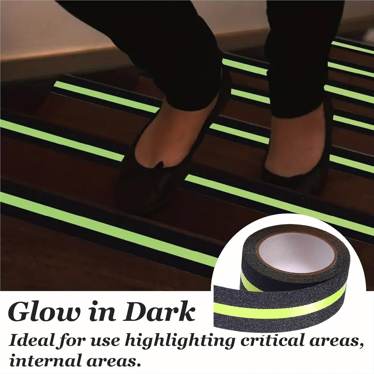 Anti Slip Tape –Safety Grip Tape with High Visibility Glow