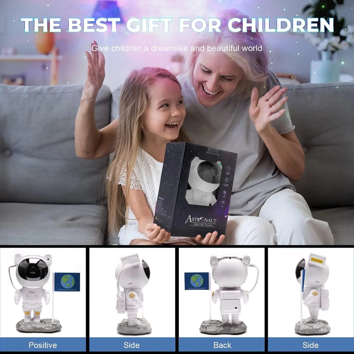 Astronaut Galaxy Projector – Create a Cosmic Ambience at Home