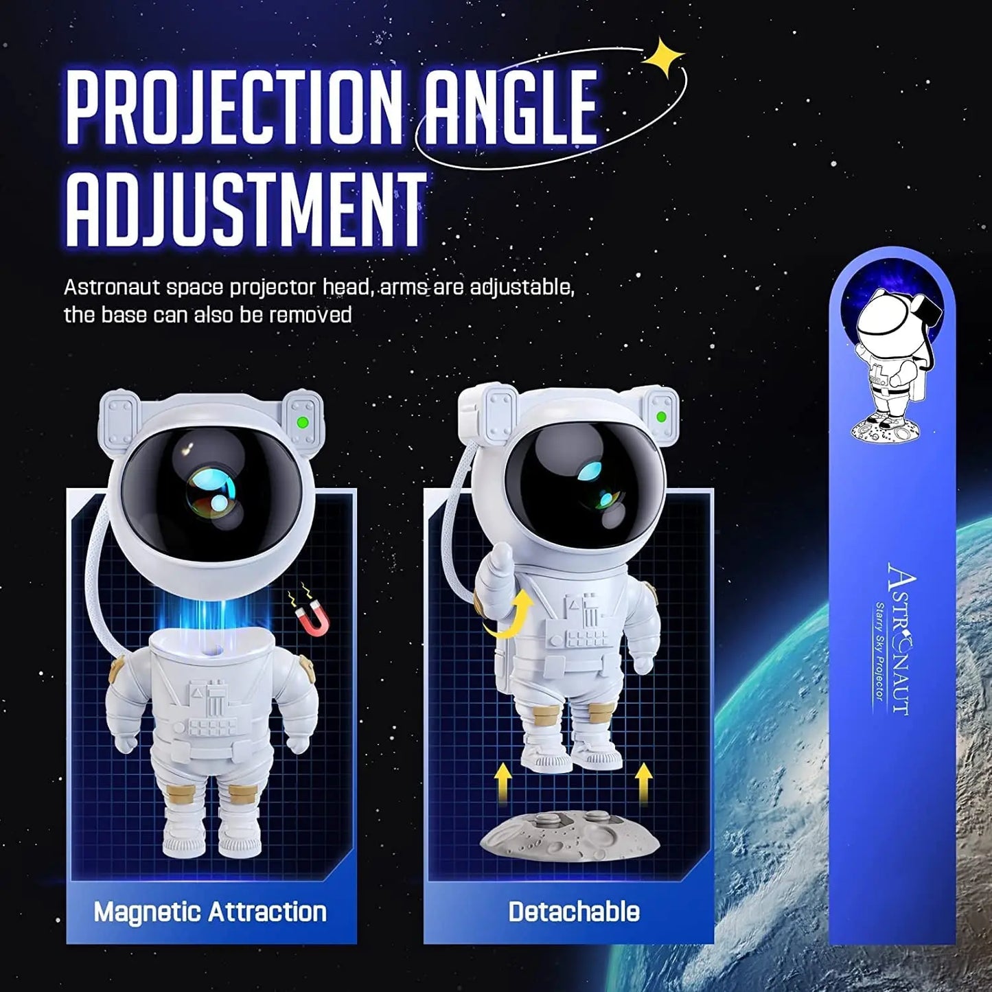 Astronaut Galaxy Projector – Create a Cosmic Ambience at Home