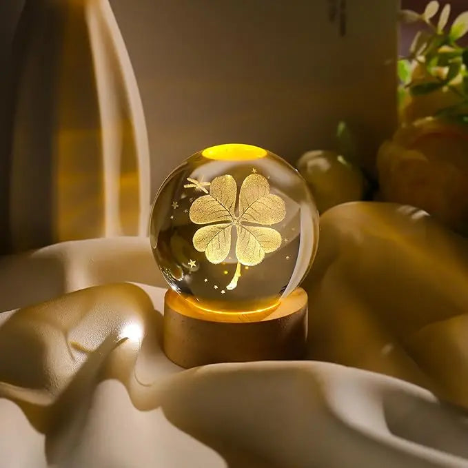 Crystal Ball (3D Assorted Design) | Elegant Decorative Display Piece
