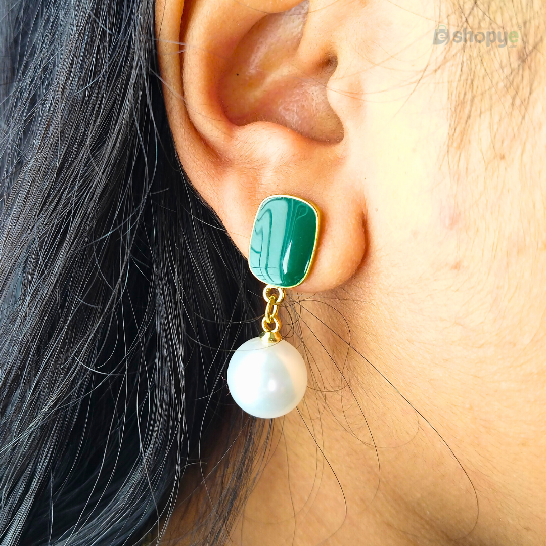 ESHOPYE ™ Elegant Black & Pearl Drop Earrings (BUY 1 GET 1 FREE) ESHOPYE ™
