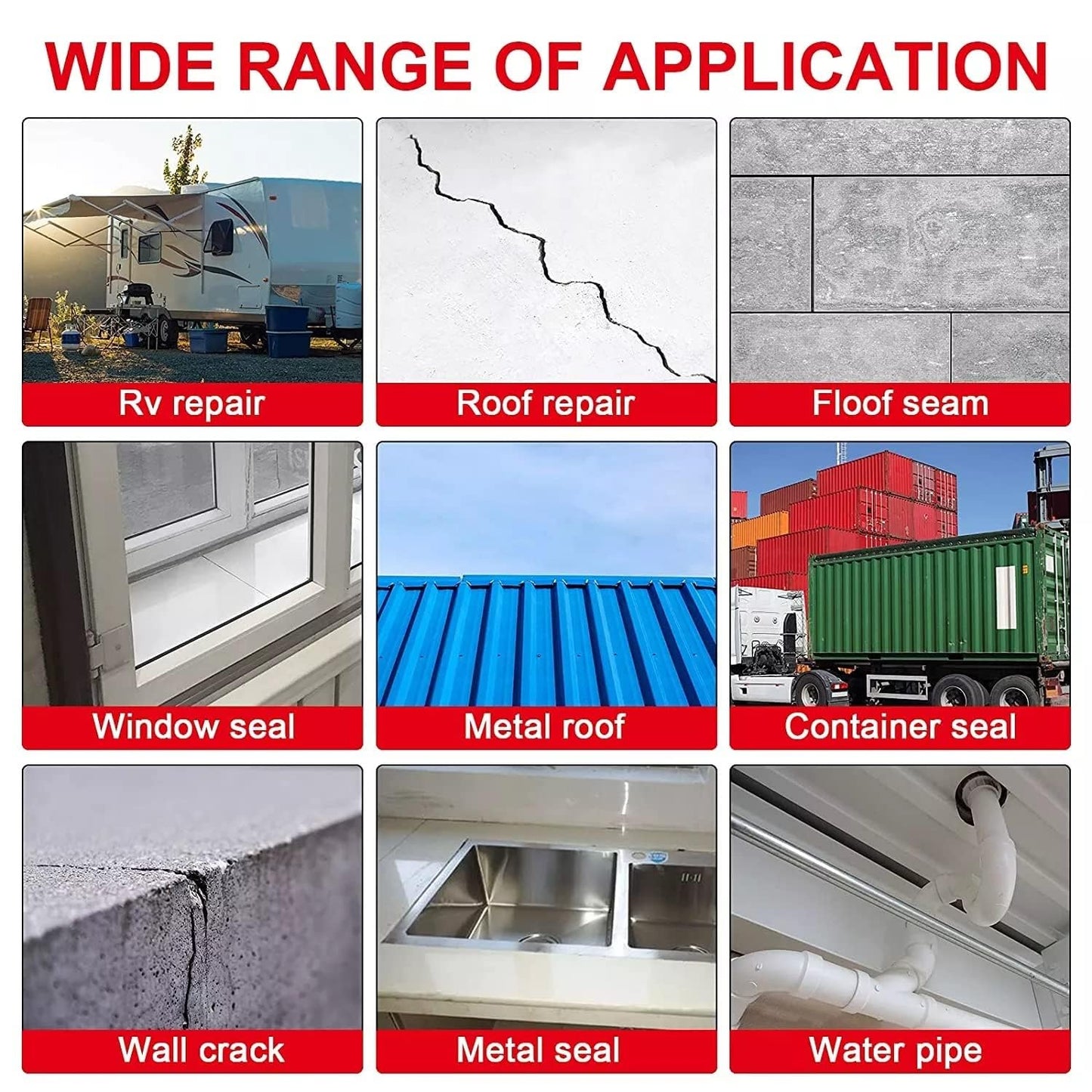 Adhesive Waterproof Tape - Super Strong Permanent Roof Leak Repair