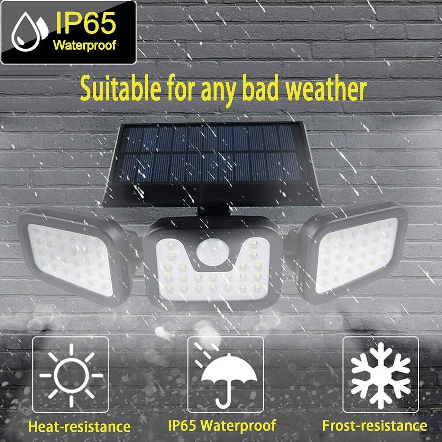 ESHOPYE ™ Solar 3000 LM Super Bright Motion Sensor Outdoor Light - ESHOPYE ™
