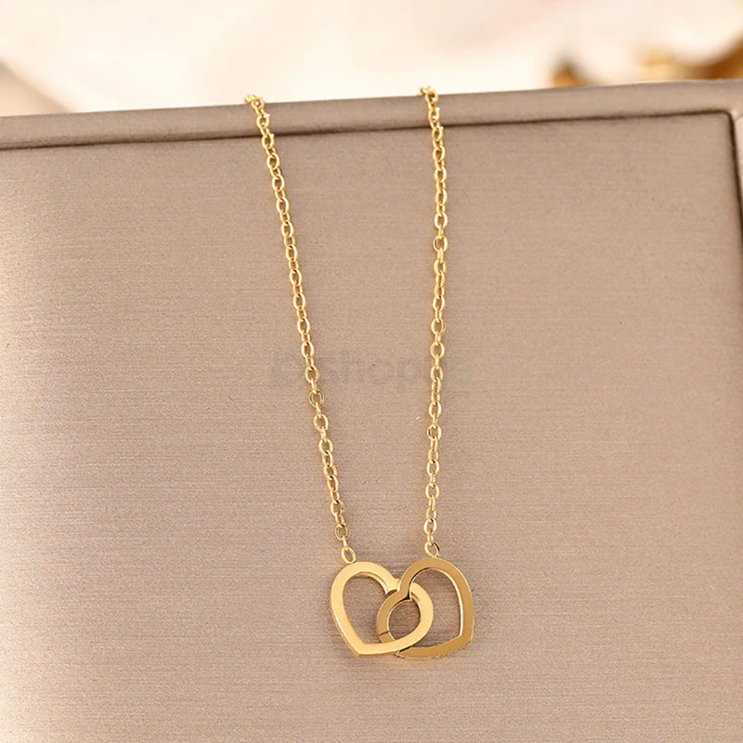 Gold Plated Heart Pendant – Anti Tarnish Elegant Jewelry for Women