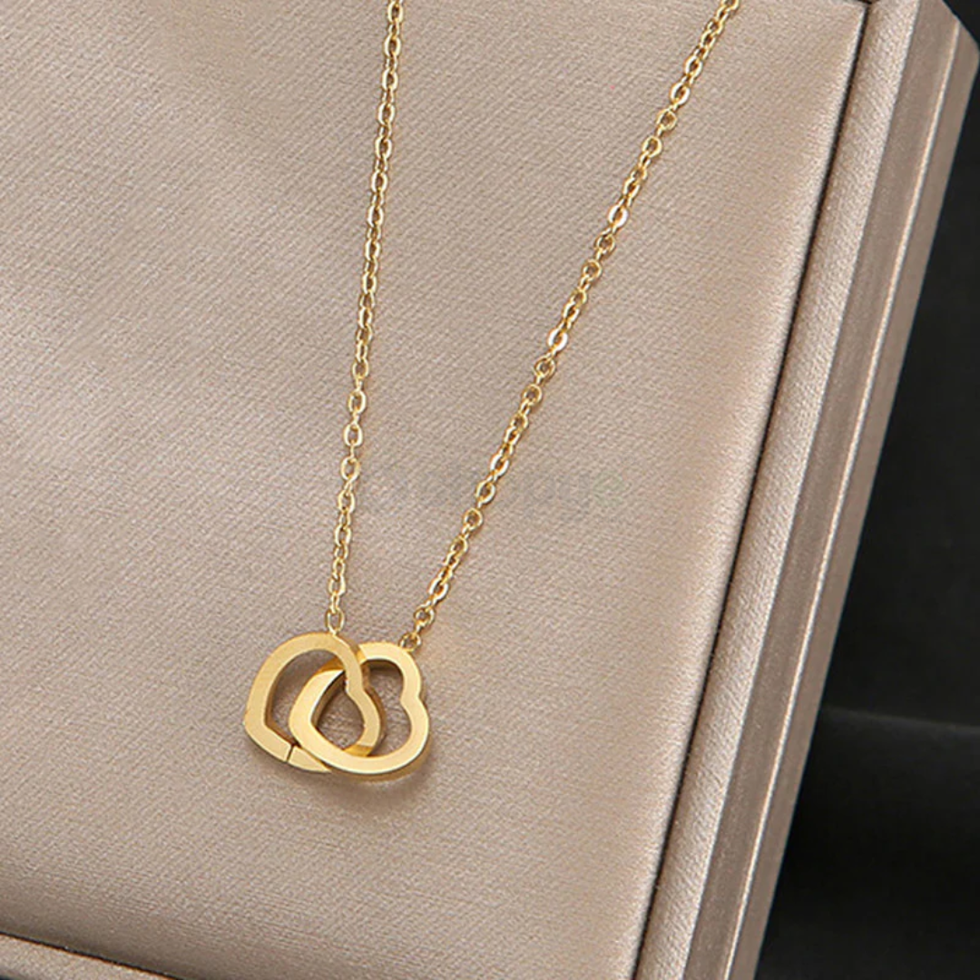 Gold Plated Heart Pendant – Anti Tarnish Elegant Jewelry for Women