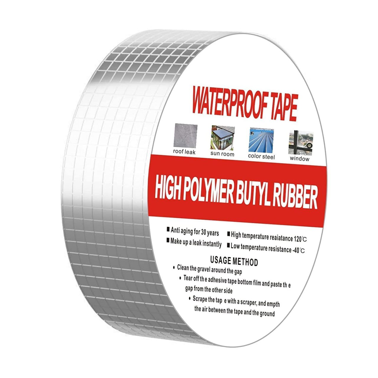 Adhesive Waterproof Tape - Super Strong Permanent Roof Leak Repair
