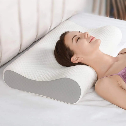 Say Goodbye to Neck Pain with the Eshopye™ Memory Foam Pillow - ESHOPYE ™