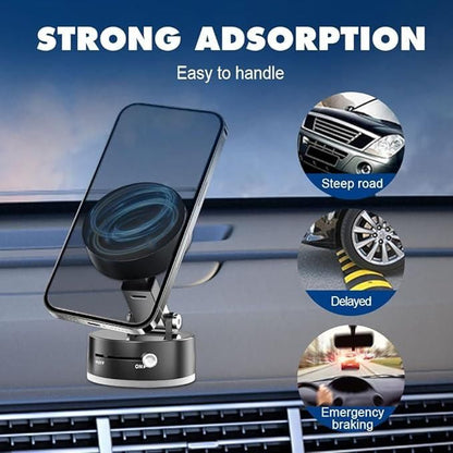 ESHOPYE ™ Vacuum Magnetic Suction Phone Holder