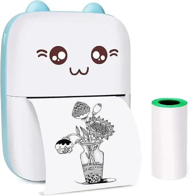portable wireless  Inkless Bluetooth mini printer (Pocket Printer) ESHOPYE