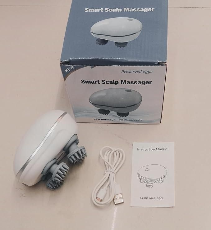 Scalp Massager -Rechargeable Electric Head Kneading Massager