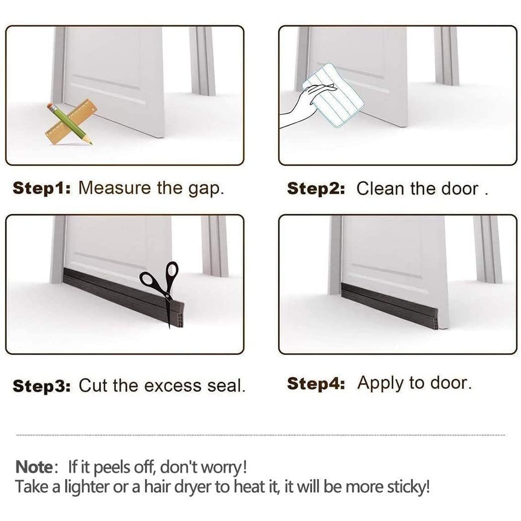 ESHOPYE ™ Silicon Door Bottom Sealing Strip - ESHOPYE ™