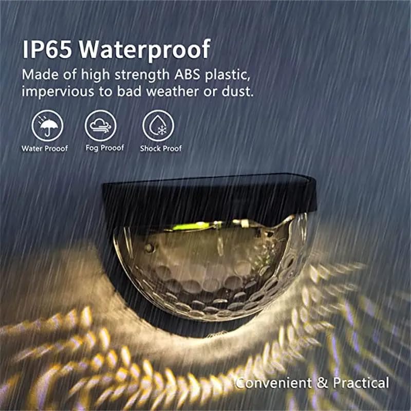 ESHOPYE ™ Solar Outdoor Lights - LED Fence & Deck Lights ( Pack of 2) - ESHOPYE ™