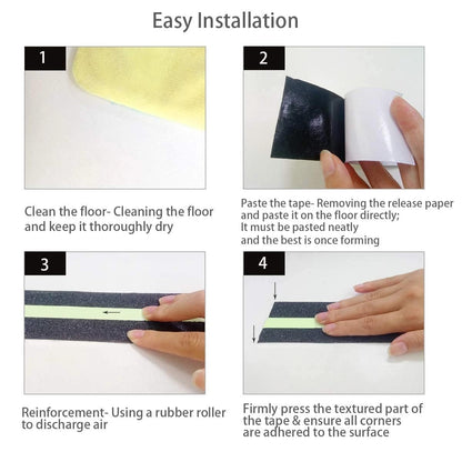 Anti Slip Tape – Safety Grip Tape with High Visibility Glow