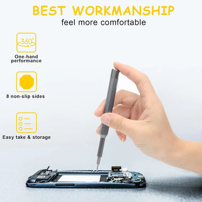 Screwdriver Set - 24 in 1 Mini Screwdriver Set with Case