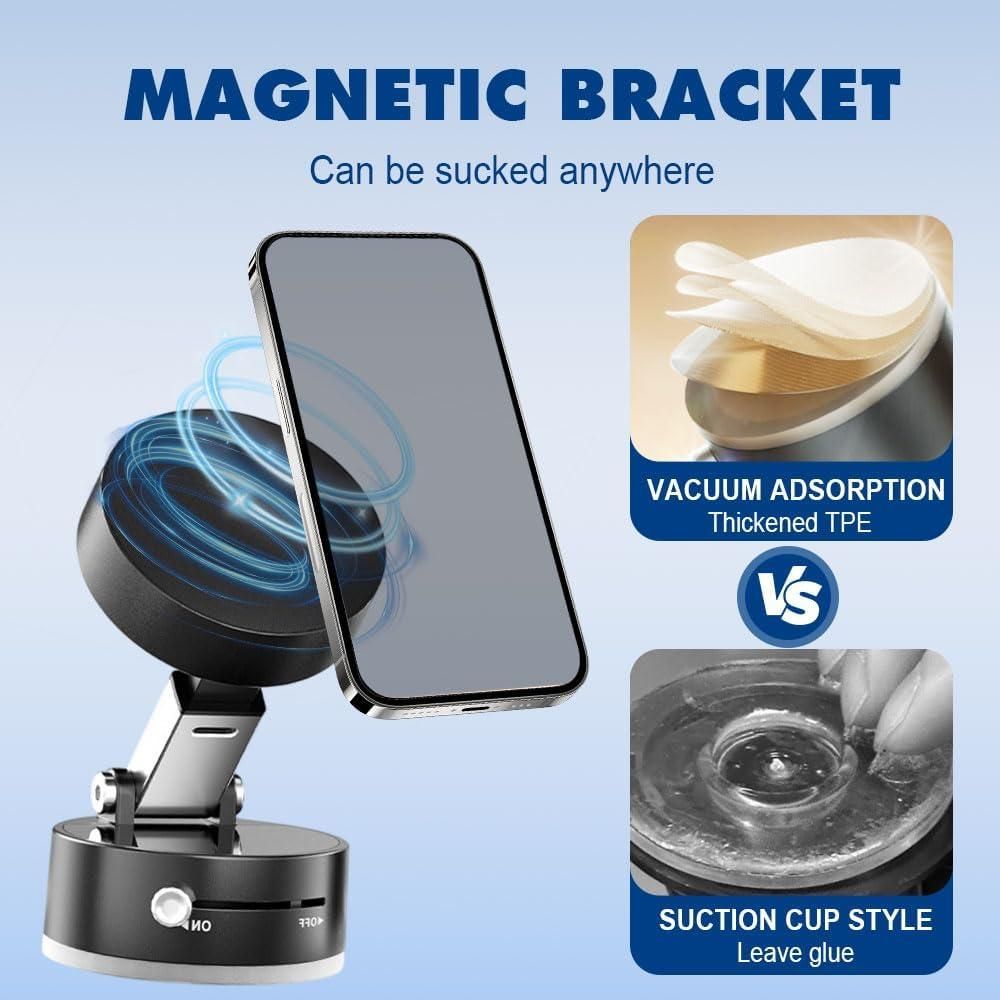 ESHOPYE ™ Vacuum Magnetic Suction Phone Holder
