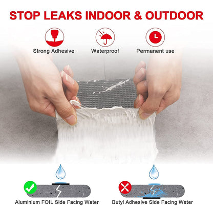 Adhesive Waterproof Tape - Super Strong Permanent Roof Leak Repair