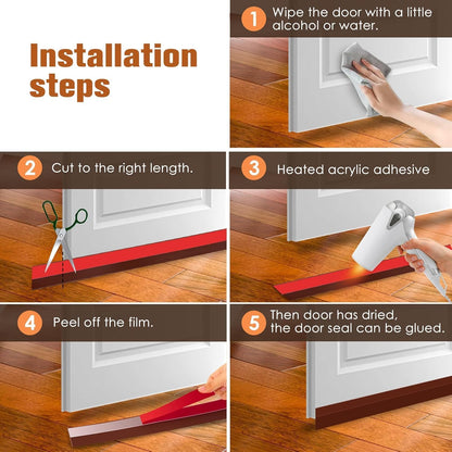ESHOPYE ™ Silicon Door Bottom Sealing Strip - ESHOPYE ™