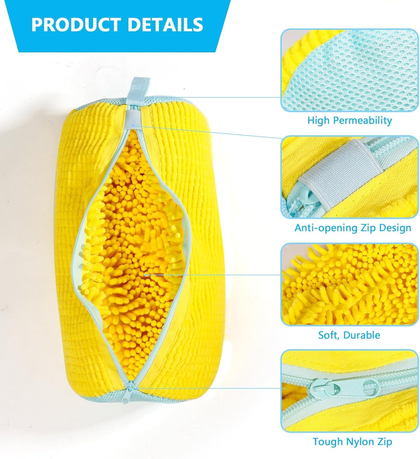 Laundry Shoe Bag for Washing Machine – Washable Organizer for Shoes