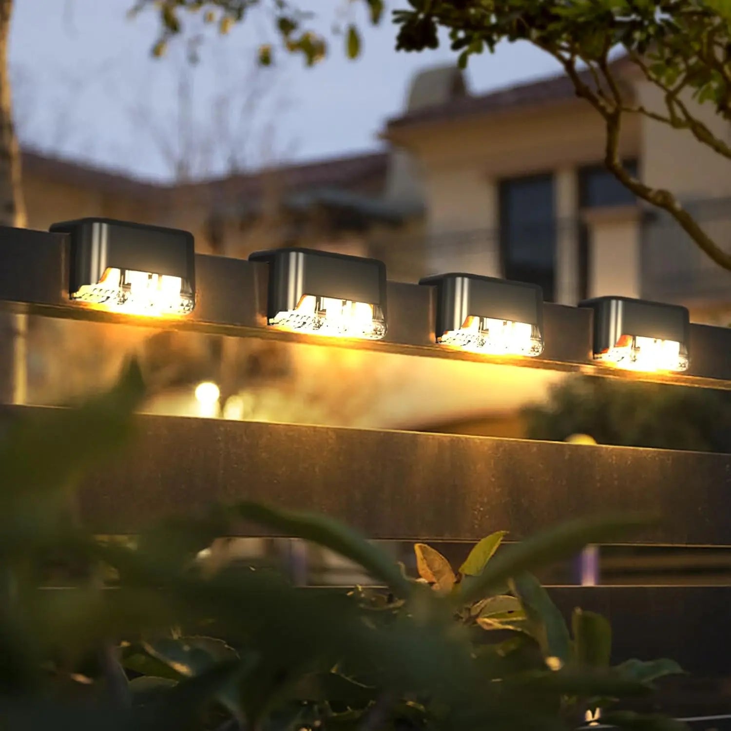 ESHOPYE Solar Power Deck Lights Outdoor Waterproof ESHOPYE