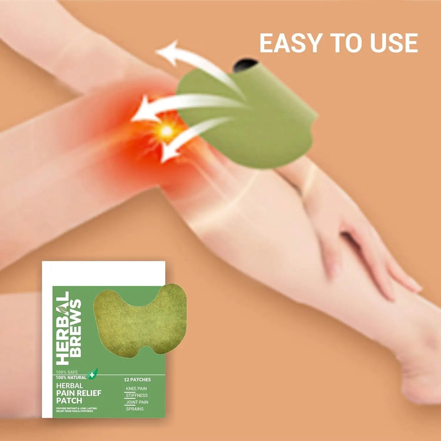 ESHOPYE ™  Knee Pain Relief Patches Arthritis Inflammation Patch Sticker | Instant Relief from Knee Pain ESHOPYE ™