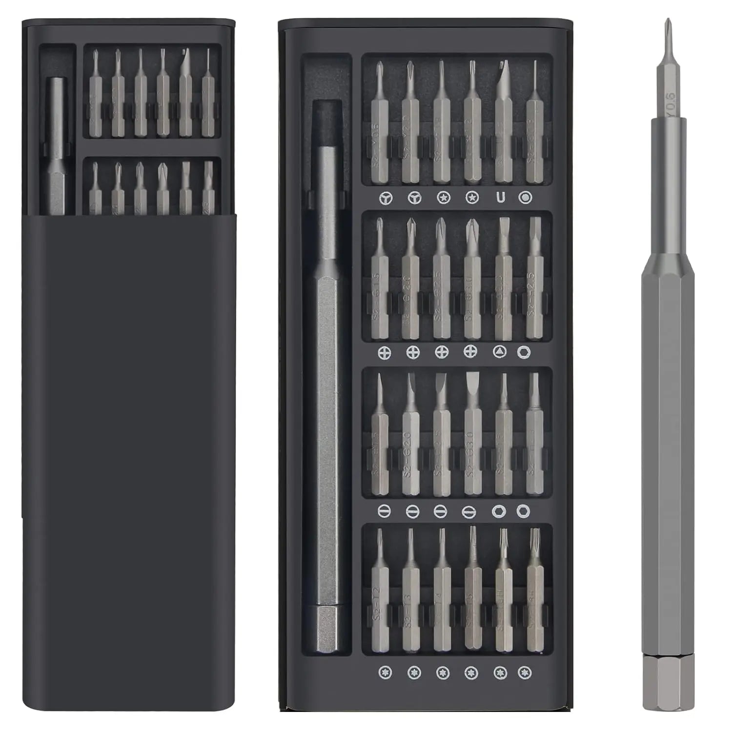 Screwdriver Set - 24 in 1 Mini Screwdriver Set with Case