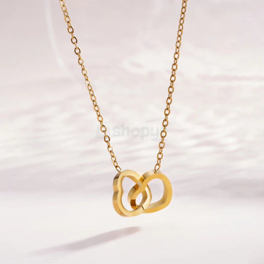 Gold Plated Heart Pendant – Anti Tarnish Elegant Jewelry for Women