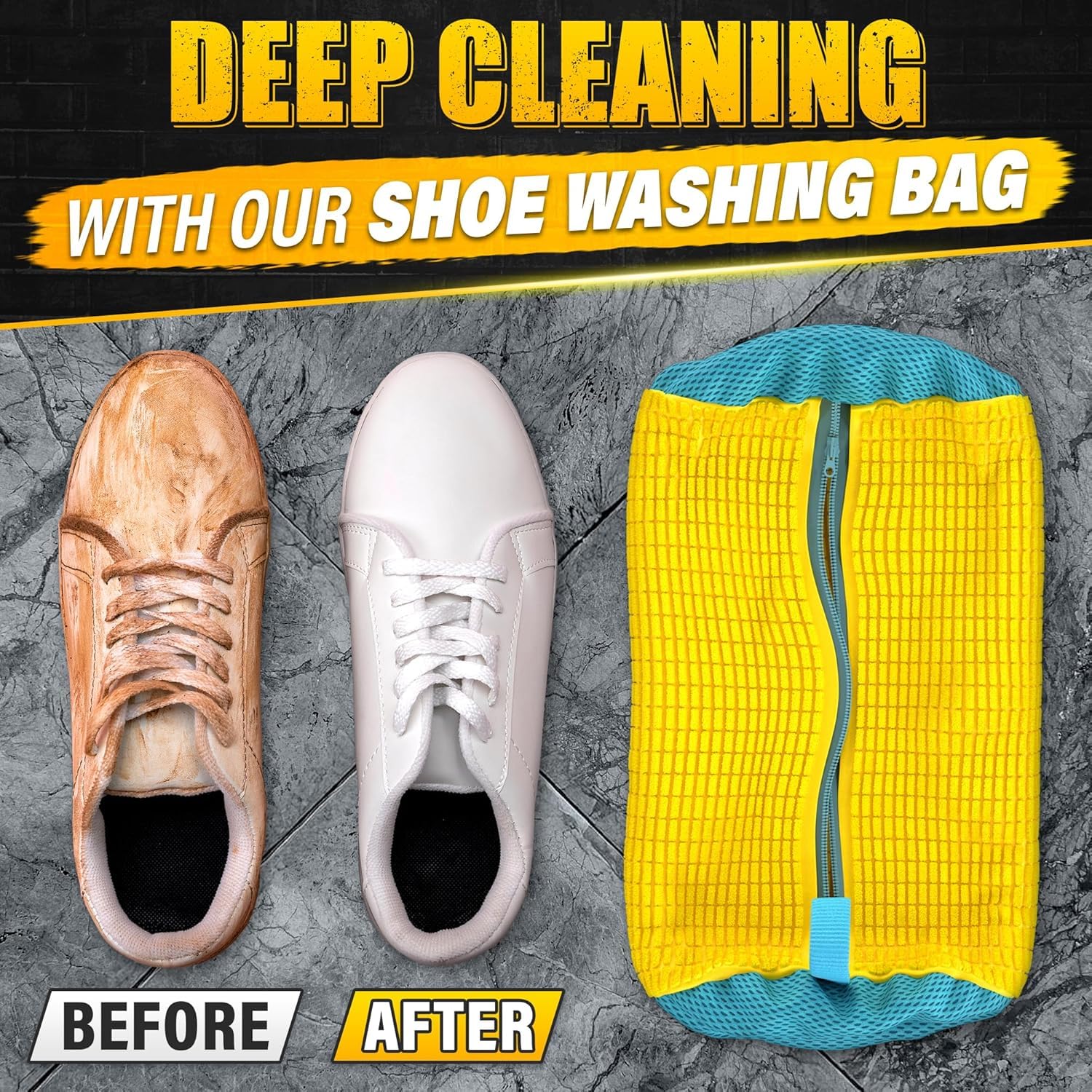 ESHOPYE ™ Laundry Shoe Bag for Washing Machine , Deep Cleaning Washable Laundry Organizer Bag - ESHOPYE ™