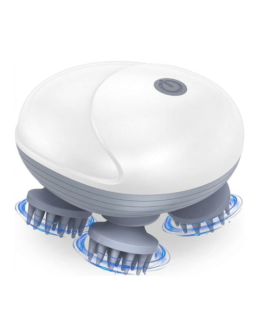 Rechargeable Electric Head Kneading Massager