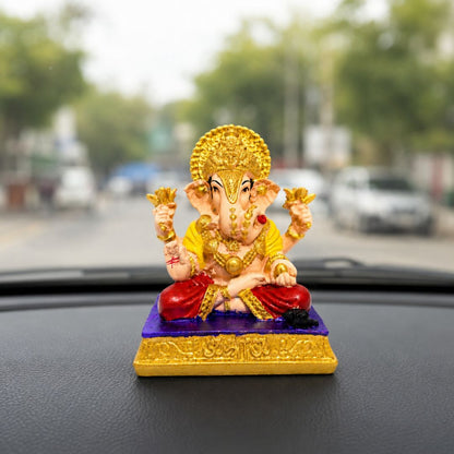 Shrimant Dagdusheth Halwai Ganpati Idol for Home Temple Decor