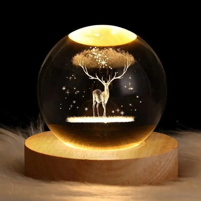 3D Crystal Ball (Assorted Design) ESHOPYE