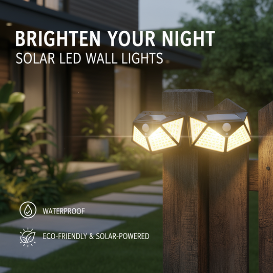 ESHOPYE ™ Solar Energy 100 LED Motion Sensor Security Solar Lamp For Home,Garden - ESHOPYE ™