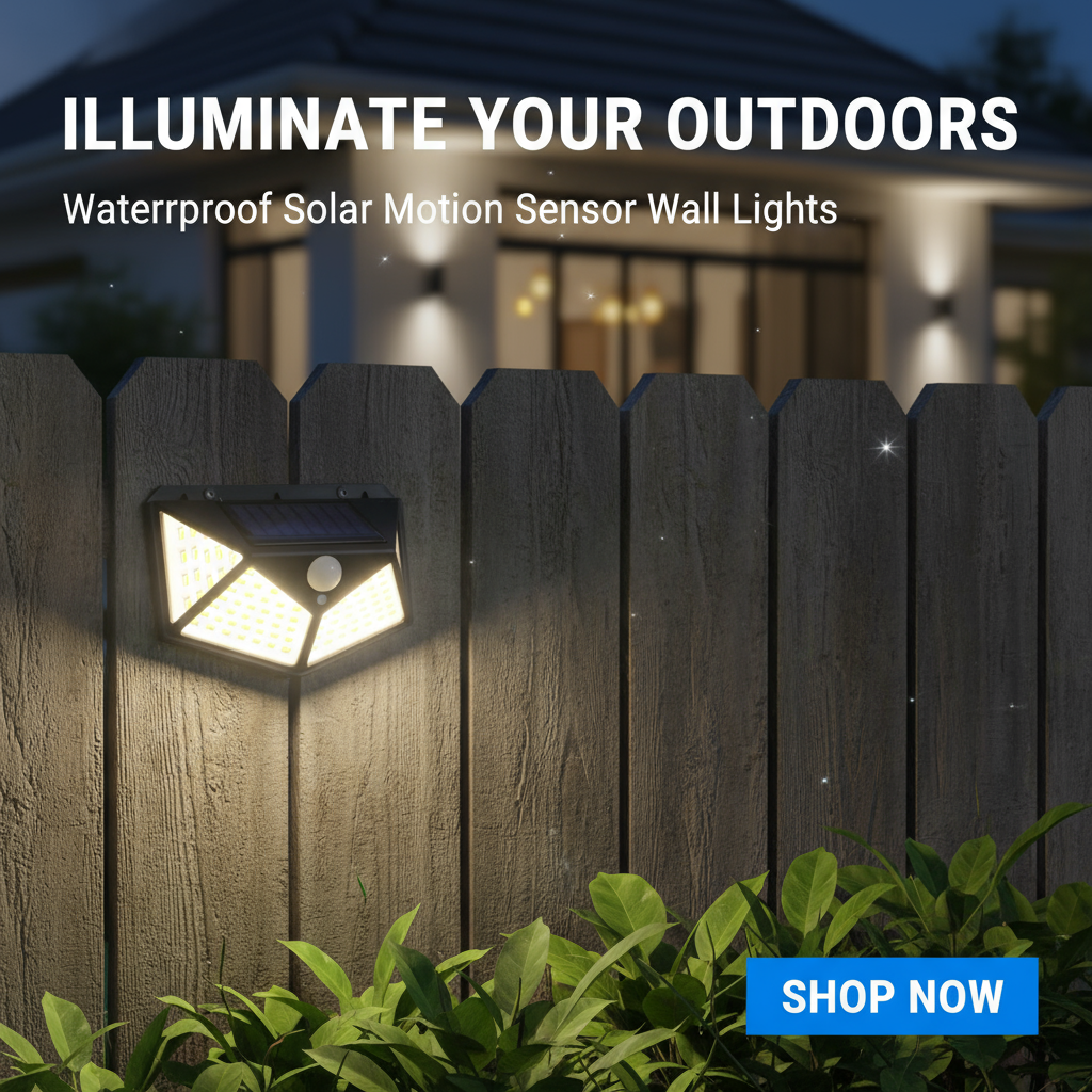 ESHOPYE ™ Solar Energy 100 LED Motion Sensor Security Solar Lamp For Home,Garden - ESHOPYE ™