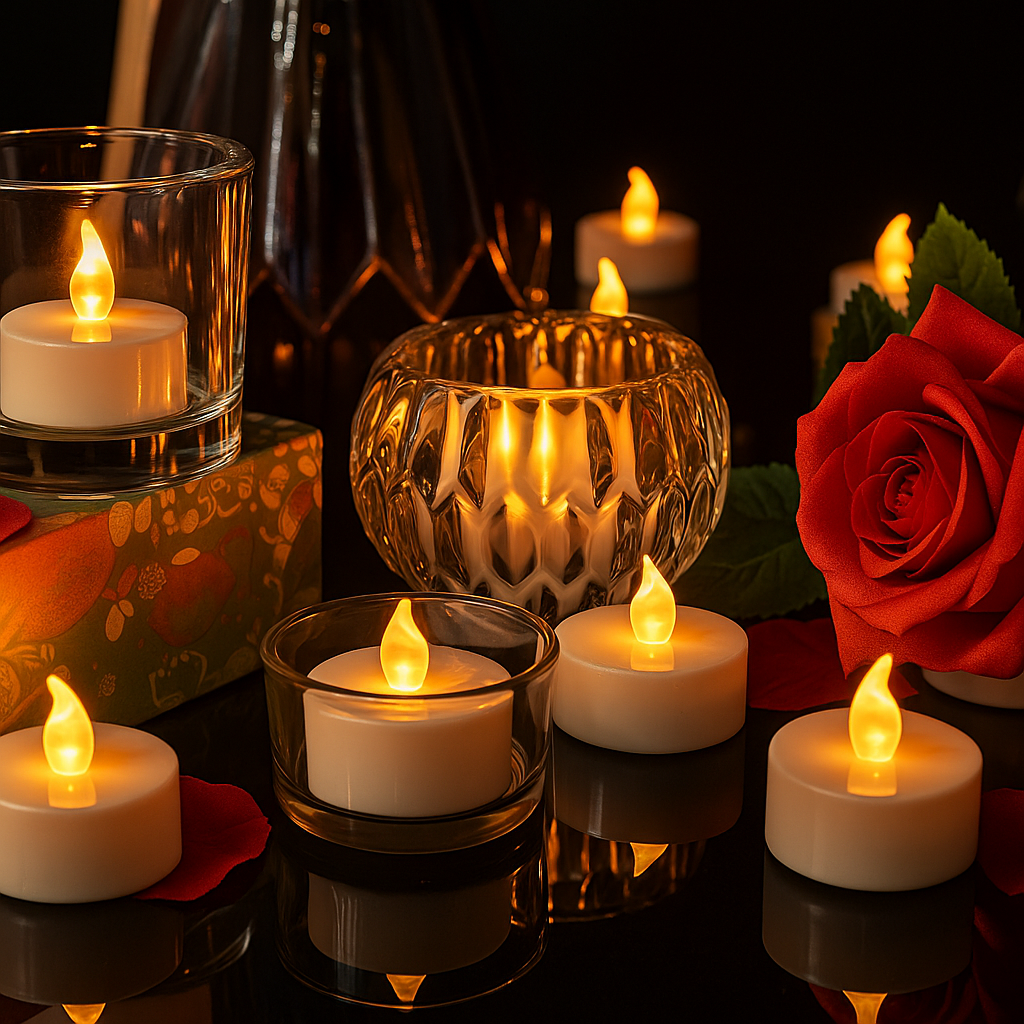 ESHOPYE ™ LED Tea Light Candles (Pack of 24) - ESHOPYE ™