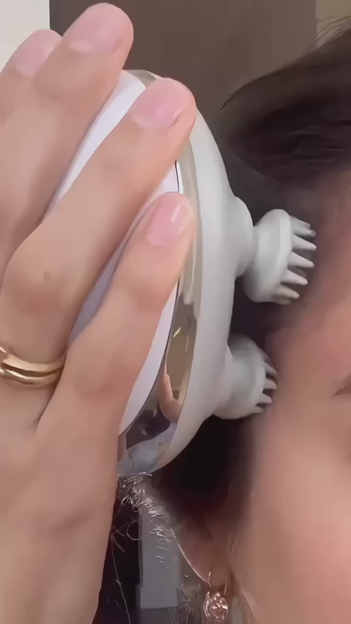 Scalp Massager -Rechargeable Electric Head Kneading Massager