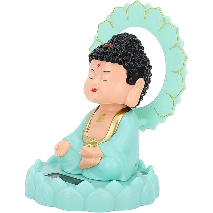 solar buddha moving head idol-5