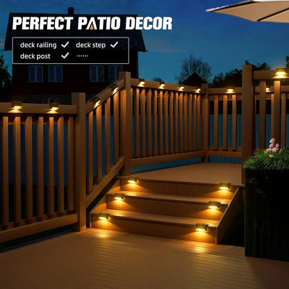 ESHOPYE ™ Solar Power Deck Lights Outdoor Waterproof - ESHOPYE ™ Solar Power Deck Lights Outdoor Waterproof ESHOPYE ™