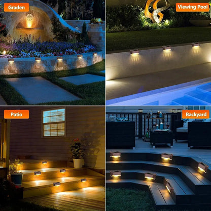 ESHOPYE ™ Solar Power Deck Lights Outdoor Waterproof - ESHOPYE ™ Solar Power Deck Lights Outdoor Waterproof ESHOPYE ™