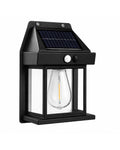 Solar Energy Powered Motion Sensor Wall Lantern – Vintage LED Outdoor Light