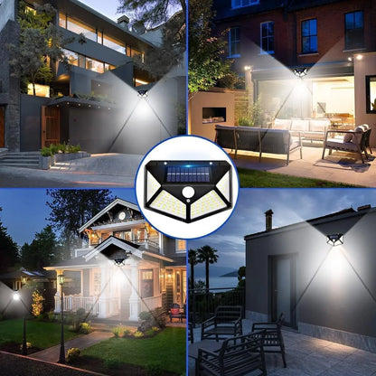 ESHOPYE ™ Solar Energy 100 LED Motion Sensor Security Solar Lamp For Home,Garden - ESHOPYE ™
