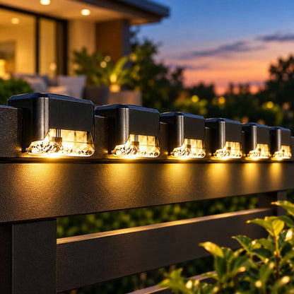 Solar Power Deck Lights Outdoor Waterproof